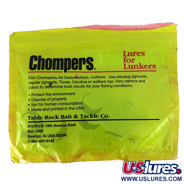  Chompers Single Tail Grub, 13 szt., Pieprz,  g  #10067