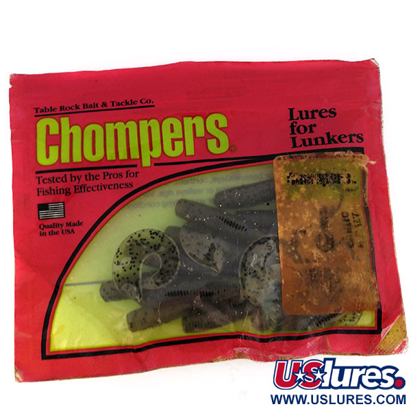  Chompers Single Tail Grub, 13 szt., Pieprz,  g  #10067