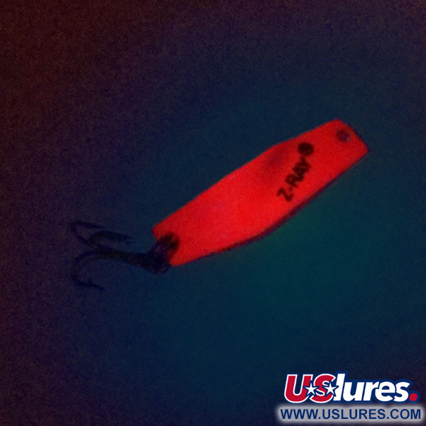 Z-RAY Lures Z-Ray Model 115 UV (świeci w ultrafiolecie), neonowy czerwony, 4 g błystka wahadłowa #10333