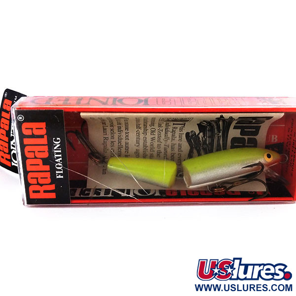  Rapala Jointed J7, SFC Chartreuse, 4 g wobler #10598