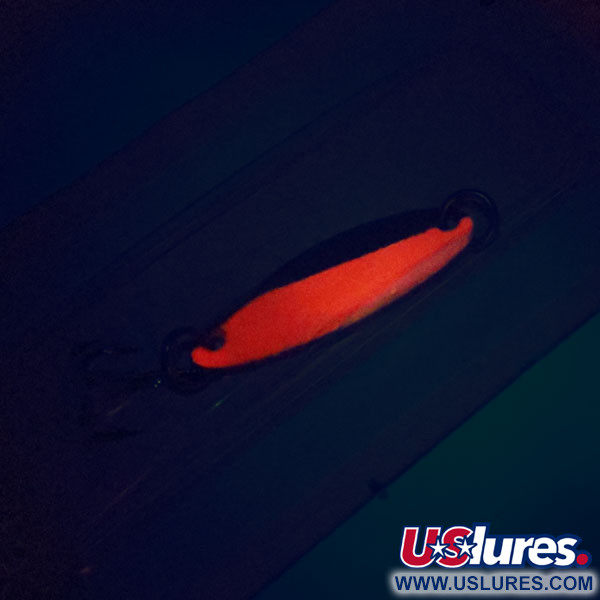 Acme Kastmaster UV (świeci w ultrafiolecie), nikiel/pomarańczowy, 3,5 g błystka wahadłowa #10908