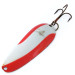 Nebco Aqua Spoon, czerwony/biały/nikiel, 17 g błystka wahadłowa #11051