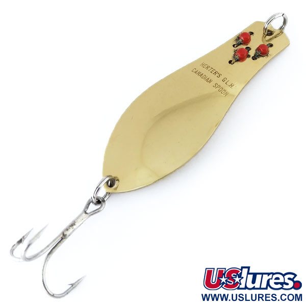  Herter's Canadian Spoon, złoto, 10 g błystka wahadłowa #11100