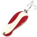K-B Bait K-B Spoon 3, czerwony/biały/mosiądz, 25 g błystka wahadłowa #11472