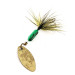 Yakima Bait Worden’s Original Rooster Tail, złoty/zielony, 1,77 g błystka obrotowa #11815