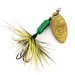 Yakima Bait Worden’s Original Rooster Tail, złoty/zielony, 1,77 g błystka obrotowa #11815