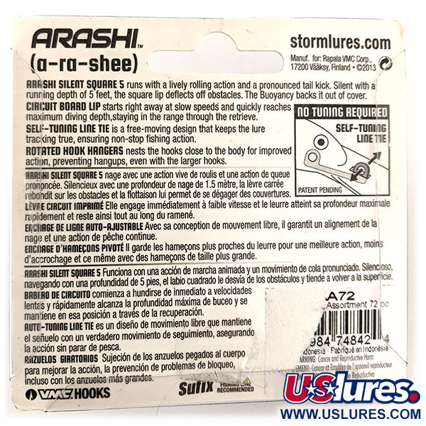  Storm Arashi Silent Square 5, , 18 g wobler #11951