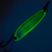 Luhr Jensen Krocodile DIE #3 UV (świeci w ultrafiolecie), zielony, 10 g błystka wahadłowa #11967