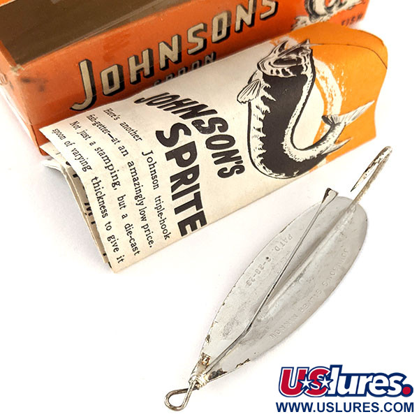  Błystka antyzaczepowa Johnson Silver Minnow, srebro/prawdziwe srebrzenie, 12 g błystka wahadłowa #12059