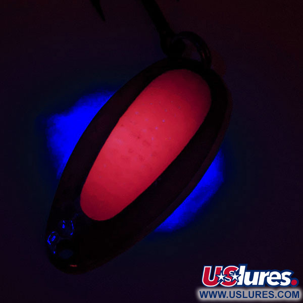  Blue Fox Pixee UV (świeci w ultrafiolecie), nikiel/malinowy, 14 g błystka wahadłowa #12363