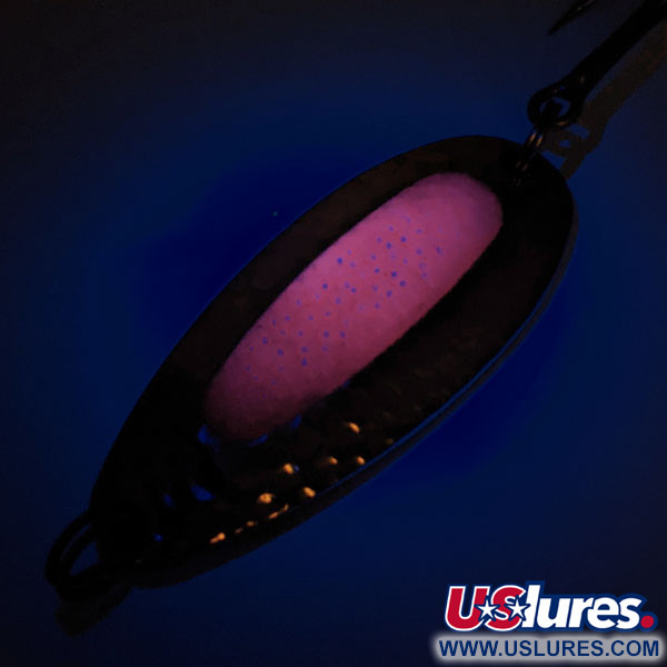  Blue Fox Pixee UV (świeci w ultrafiolecie), złoty/różowy, 24 g błystka wahadłowa #12407