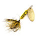 Yakima Bait Worden’s Original Rooster Tail, złoty/żółty, 4,7 g błystka obrotowa #12540