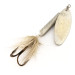 Yakima Bait Worden’s Original Rooster Tail 6, srebrno-biały, 15 g błystka obrotowa #12613
