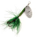 Renosky Lures Swiss Swing 0, srebrny/zielony, 1,6 g błystka obrotowa #12617