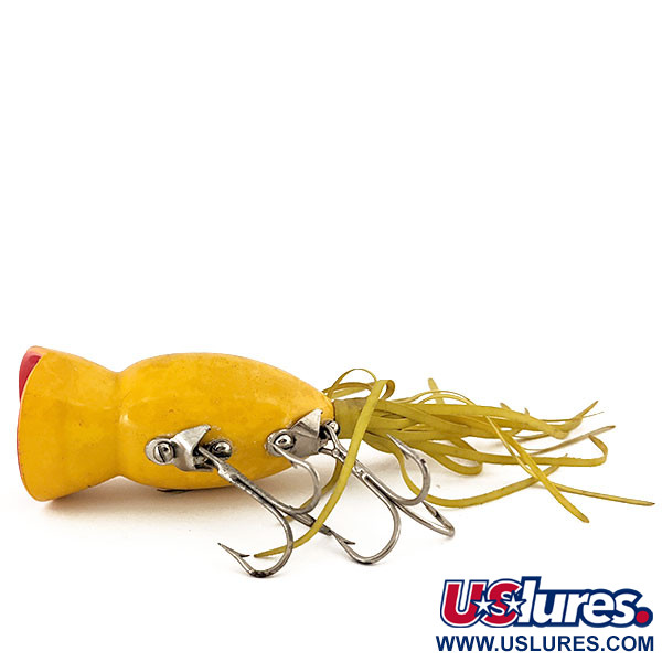  Fred Arbogast Hula Popper, żółty, 14 g wobler #12657