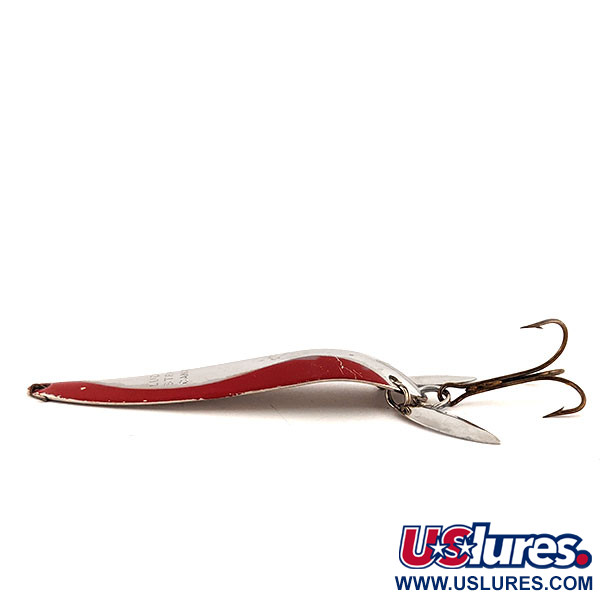 Lucky Strike Luky Strike Canada Attractor Spoon ze skrzydełkami, nikiel/czerwony, 14 g błystka wahadłowa #12840