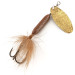 Yakima Bait Worden’s Original Rooster Tail 4, brązowy/mosiądz, 8 g błystka obrotowa #12885