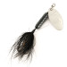 Yakima Bait Worden’s Original Rooster Tail, nikiel/czarny, 4,7 g błystka obrotowa #12886