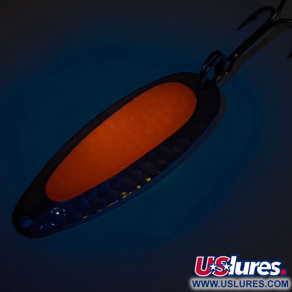  Blue Fox Pixee UV (świeci w ultrafiolecie), nikiel/pomarańczowy, 14 g błystka wahadłowa #12889