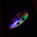  Acme Little Cleo UV (świeci w ultrafiolecie), tęcza, 18 g błystka wahadłowa #13077