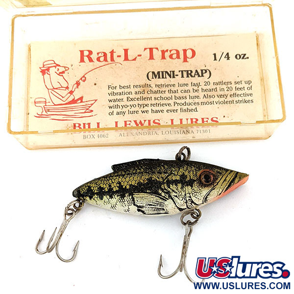  Bill Lewis Rat-L-Trap, Baby Bass MT 30, 12 g wobler #13465