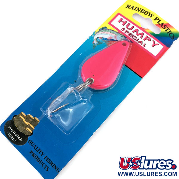  ​Rainbow Plastics Humpy Special UV (świeci w ultrafiolecie), neonowy różowy świeci w ultrafiolecie, 14 g błystka wahadłowa #14583