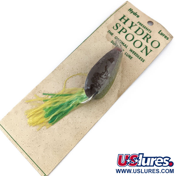 Hydro Lures ​Błystka antyzaczepowa Hydro Spoon, brązowy/zielony/żółty, 11 g wobler #13571
