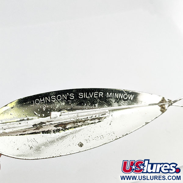  Błystka antyzaczepowa Johnson Silver Minnow., srebro, 28 g błystka wahadłowa #13667