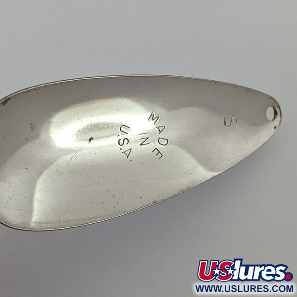  Worth Chippewa Steel Spoon, czarny/biały/nikiel, 14 g błystka wahadłowa #13904