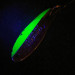 Acme Kastmaster UV (świeci w ultrafiolecie), Chrom/zielony, 10,5 g błystka wahadłowa #15901