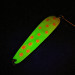 Luhr Jensen Luhr jensen Flutter Spoon UV (świeci w ultrafiolecie), żółty/czerwony, 4 g błystka wahadłowa #13927