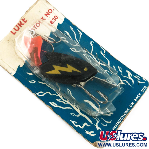  Atlantic Lures Flashtail, czarny/żółty/czerwony, 9 g wobler #14210