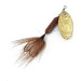 Yakima Bait Worden’s Original Rooster Tail 2, złoto, 3,5 g błystka obrotowa #14721