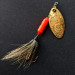Yakima Bait Worden’s Original Rooster Tail, złoto, 2,6 g błystka obrotowa #14949