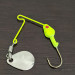  Spinnerbait Worth, Chrome/chartreuse, 2,5 g  #16205