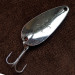  Worth Chippewa Steel Spoon, nikiel/czerwony/czarny, 6 g błystka wahadłowa #16554