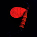  Luhr Jensen Tee Spoon 5​ UV (świeci w ultrafiolecie), nikiel/czerwony UV - świeci w ultrafiolecie, 12 g błystka obrotowa #16630