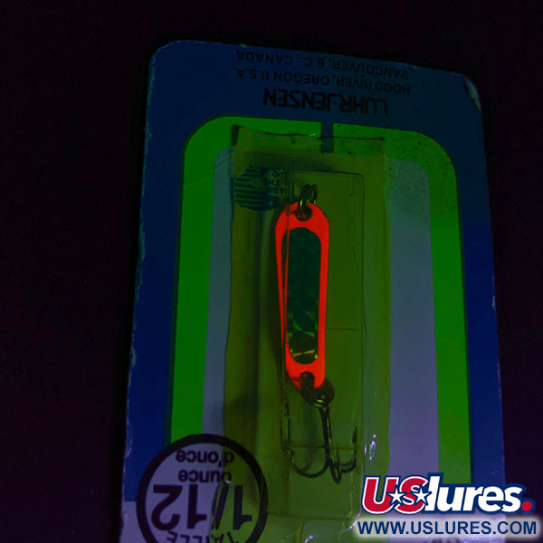Luhr Jensen Hus-lure UV (świeci w ultrafiolecie), , 2 g błystka wahadłowa #16796