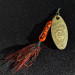 Yakima Bait Worden’s Original Rooster Tail, mosiądz/czerwony, 3,6 g błystka obrotowa #17283