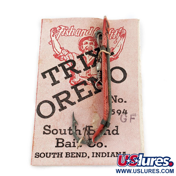 South Bend  Trix-Oreno, czerwony, 2 g błystka wahadłowa #17296