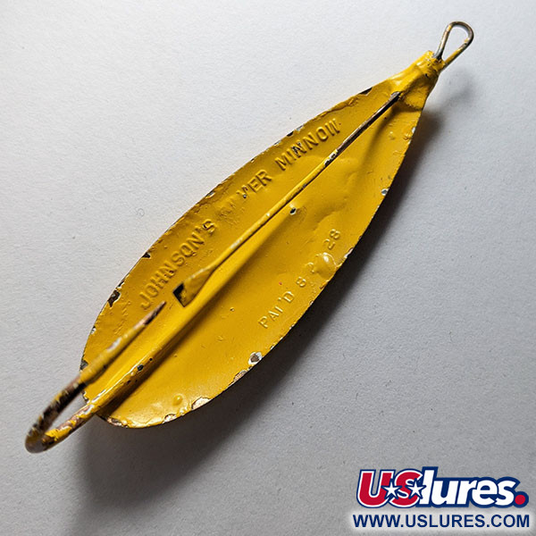  Błystka antyzaczepowa Johnson Silver Minnow, Żółty, 12 g błystka wahadłowa #17382