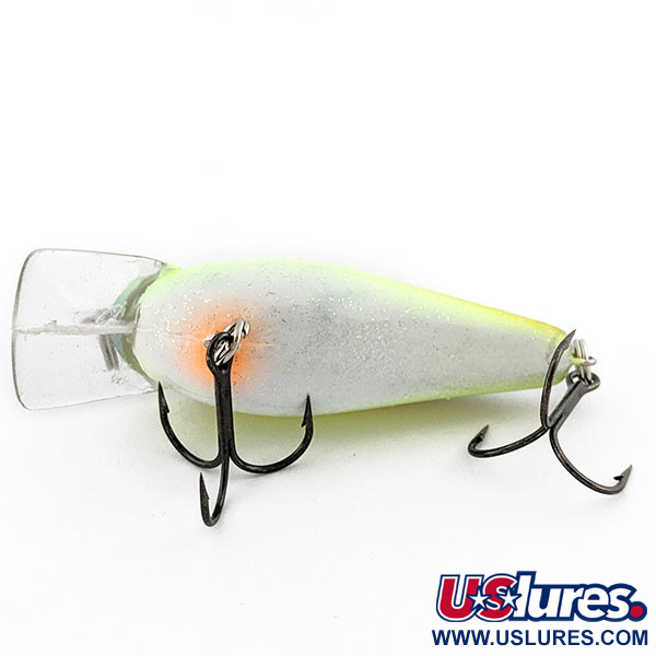  Strike King KVD Silent square bill, Chartreuse Sexy Shad, 12 g wobler #19626