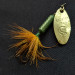 Yakima Bait Worden’s Original Rooster Tail, złoto, 3,6  g błystka obrotowa #18130