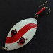 Eppinger Red Eye Wiggler, сzerwony biały, 25 g błystka wahadłowa #18262
