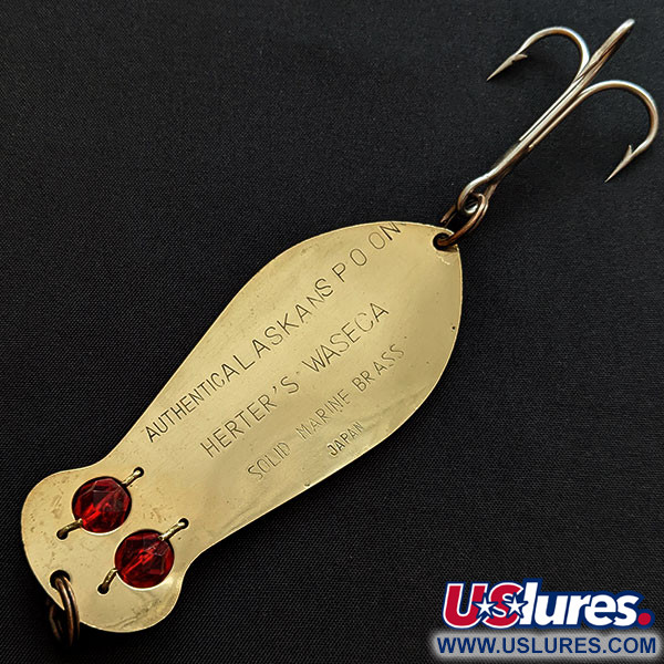  Herter's Authentic Alaskan spoon, złotо/czerwone oczy, 28 g błystka wahadłowa #18886