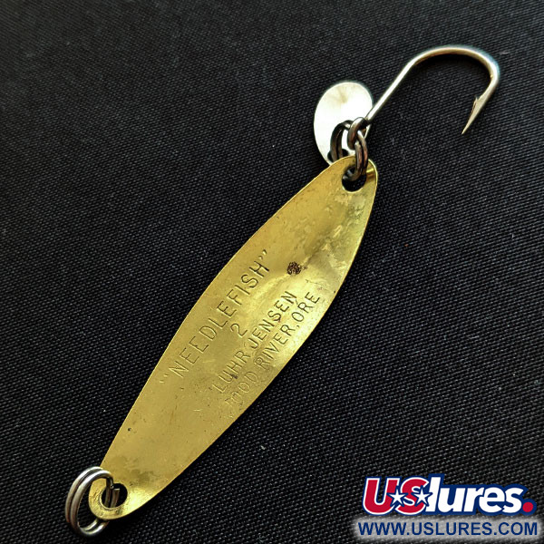  Luhr Jensen Needlefish 2, złoto, 3 g błystka wahadłowa #19223