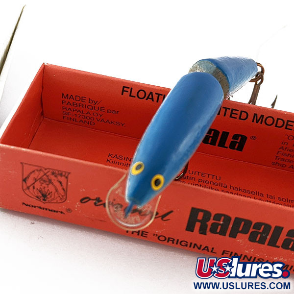  Rapala Jointed J-7, B (Blue), 4 g wobler #19230