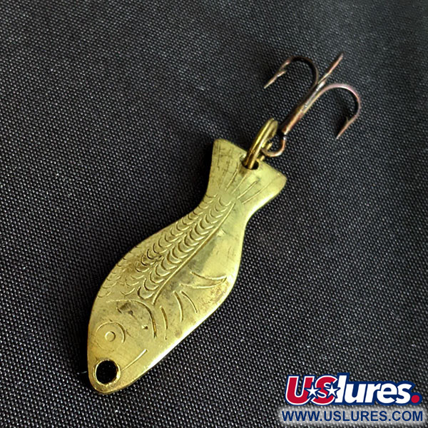  Al's gold fish, mosiądz, 4,5 g błystka wahadłowa #19436
