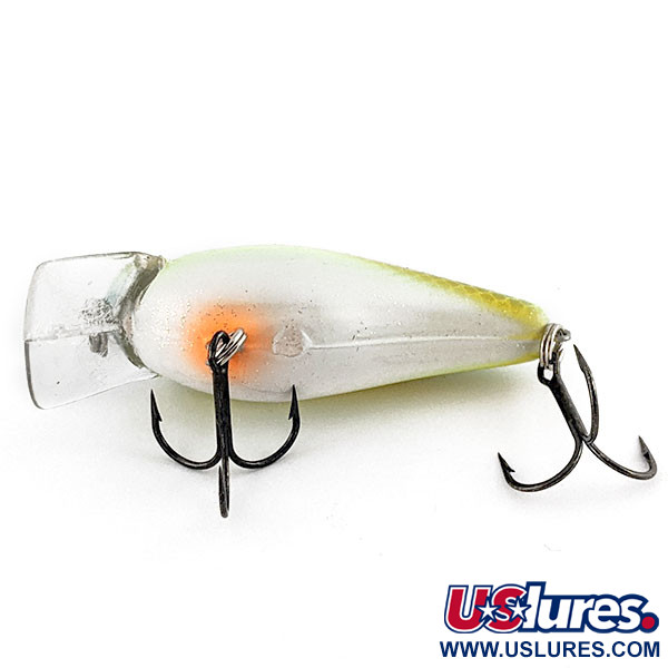  Strike King KVD Silent square bill, Chartreuse Sexy Shad, 12 g wobler #19971