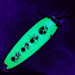 Heddon Sounder UV, zielony/mosiądz/biały UV, 19 g błystka wahadłowa #19980